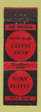 Matchbook Cover - Roxy Buffet Cleveland OH