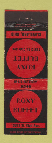 Matchbook Cover - Roxy Buffet Cleveland OH