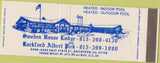 Matchbook Cover - Sweden House Lodge Rockford IL