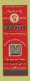 Matchbook Cover - Standard Automotive Brushes Cleveland OH