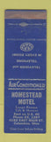 Matchbook Cover - Homestead Motel Columbus OH WEAR
