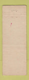 Matchbook Cover - Homestead Motel Columbus OH WEAR