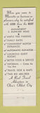 Matchbook Cover - Motor Hotel Lafayette Marietta OH