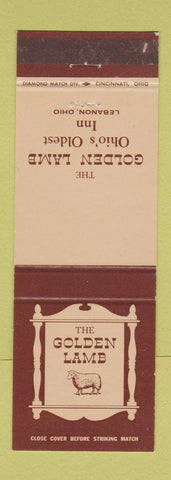 Matchbook Cover - Golden Lamb Inn Lebanon OH