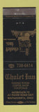 Matchbook Cover - Chalet Inn Wapakoneta OH