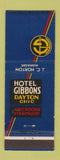Matchbook Cover - Hotel Gibbons Dayton OH