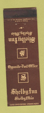 Matchbook Cover - Shelby Inn Shelby OH