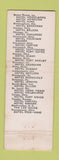 Matchbook Cover - Hotel Fort Hayes Columbus OH Albert Pick