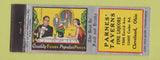 Matchbook Cover - Parnes' Taverns Cleveland OH deco