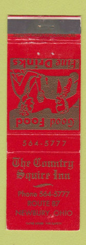 Matchbook Cover - The Country Squire Inn Newbury OH