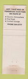 Matchbook Cover - The Country Squire Inn Newbury OH