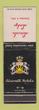 Matchbook Cover - Lincoln Lodge Columbus OH Alsonett WEAR