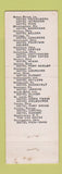 Matchbook Cover - Hotel Fort Hayes Columbus OH Albert Pick
