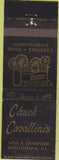 Matchbook Cover - Chuck Cavallini's Midlothian IL