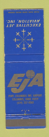 Matchbook Cover - Executive Jet Aviation Columbus OH