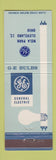 Matchbook Cover - GE General Electric Nela Park OH Cleveland