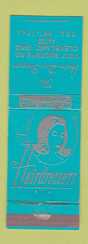Matchbook Cover - Hair De Shoppe Salon Cleveland OH