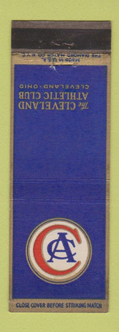 Matchbook Cover - Cleveland Athletic Club OH