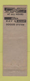 Matchbook Cover - Goodee Steaks Cincinnati OH