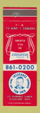 Matchbook Cover - Tom Unik Insurance Cleveland OH