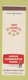 Matchbook Cover - Union Commerce Bank Cleveland OH