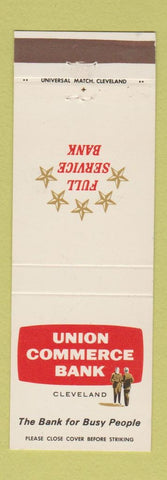 Matchbook Cover - Union Commerce Bank Cleveland OH