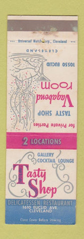 Matchbook Cover - Tasty Shop Deli Restaurant Cleveland OH WEAR