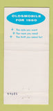 Matchbook Cover - 1960 Oldsmobile Degler Chevrolet Hamburg PA 30 Strike
