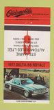 Matchbook Cover - 1977 Oldsmobile Ste Marie St Remi QC 30 Strike