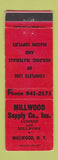 Matchbook Cover - Millwood Supply Lumber Millwood NY
