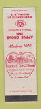 Matchbook Cover - Apple Grove Inn Medina NY WEAR