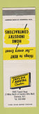 Matchbook Cover - Taylor Rental Centers Clarence NY