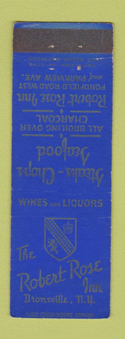Matchbook Cover - The Robert Rose Inn Bronxville NY