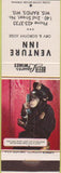 Matchbook Cover - Venture Inn Wisconsin Rapids WI