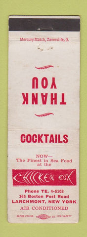 Matchbook Cover - Chicken Box Larchmont NY WEAR