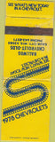 Matchbook Cover - 1978 Chevrolet Sauk City WI wear