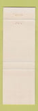Matchbook Cover - Chloraseptic Liquid Throat Lozenges Norwich NY Eaton Labs