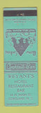 Matchbook Cover - Weyant's Hotel Restaurant Bar Cortland NY