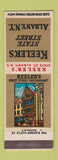 Matchbook Cover - Keeler's Restaurant Albany Ny