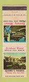 Matchbook Cover - Trinkaus Manor Utica NY