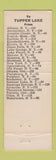 Matchbook Cover - Riverside Restaurant Tupper Lake NY