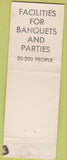 Matchbook Cover - Behnnke's Restaurant Rock Springs WI