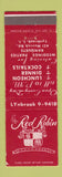 Matchbook Cover - Red Robin Restaurant Lynbrook LI NY