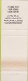 Matchbook Cover - Warsaw Inn Polish Smorgasbord Rockford IL