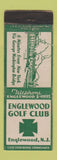 Matchbook Cover - Englewood Golf Club NJ