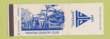 Matchbook Cover - Trenton Country Club NJ?