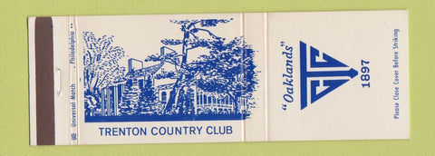 Matchbook Cover - Trenton Country Club NJ?