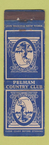 Matchbook Cover - Pelham Country Club WEAR