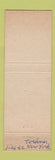 Matchbook Cover - Hartford Golf Club CT