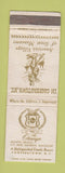 Matchbook Cover - Otesaga Resort Cooperstown NY WORN